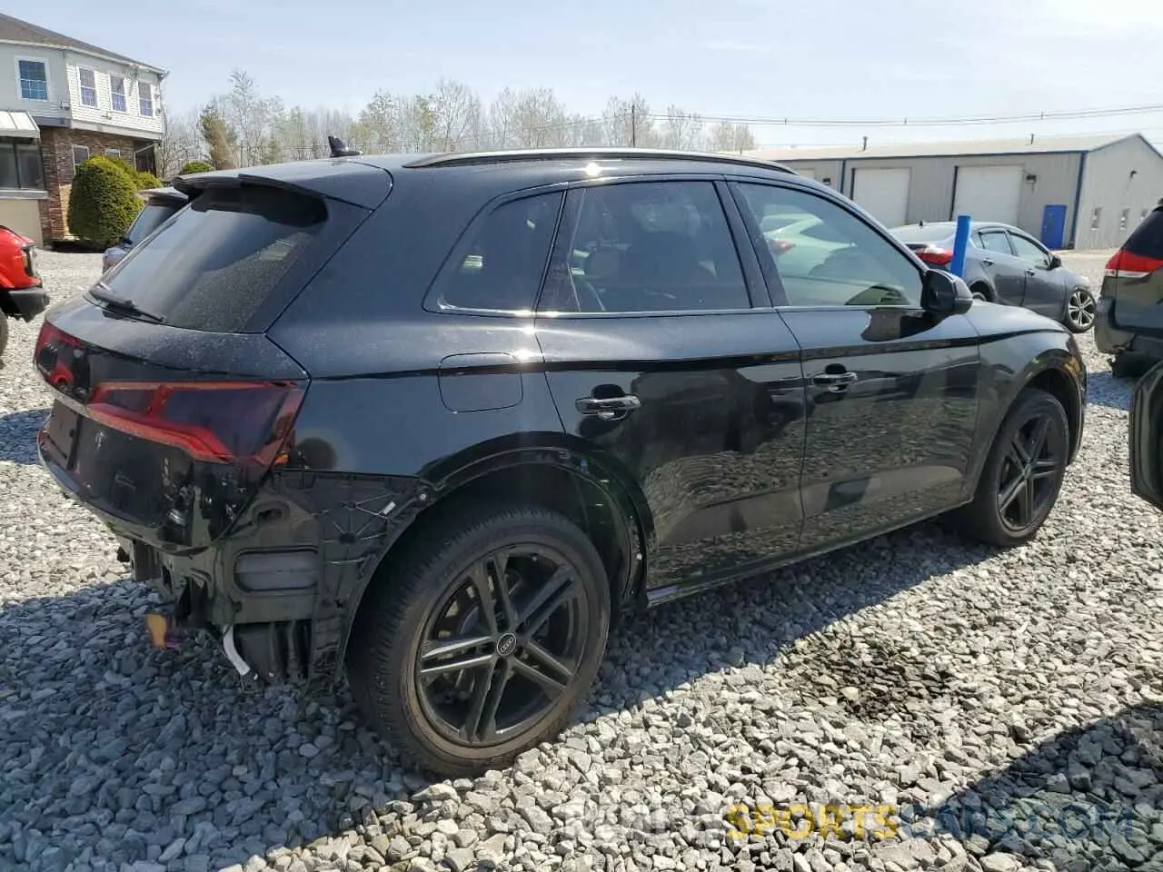 3 fotografías del automóvil dañado WA1B4AFY9L2123590 AUDI SQ5 2020