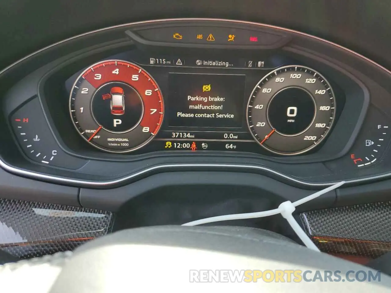 9 fotografías del automóvil dañado WA1B4AFY9L2123590 AUDI SQ5 2020