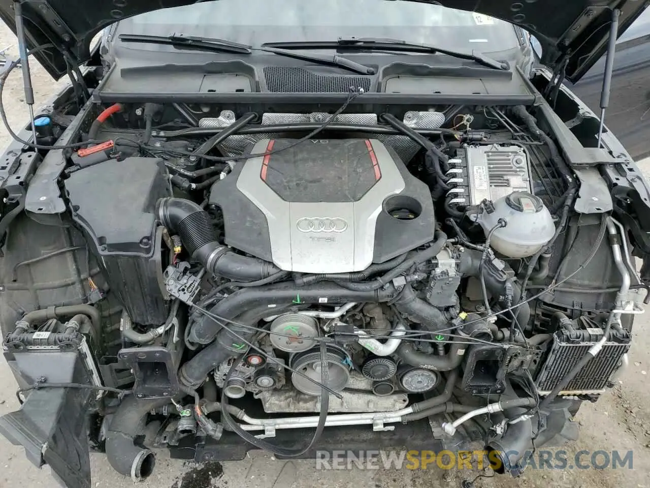 12 fotografías del automóvil dañado WA1B4BFYXL2002721 AUDI SQ5 2020