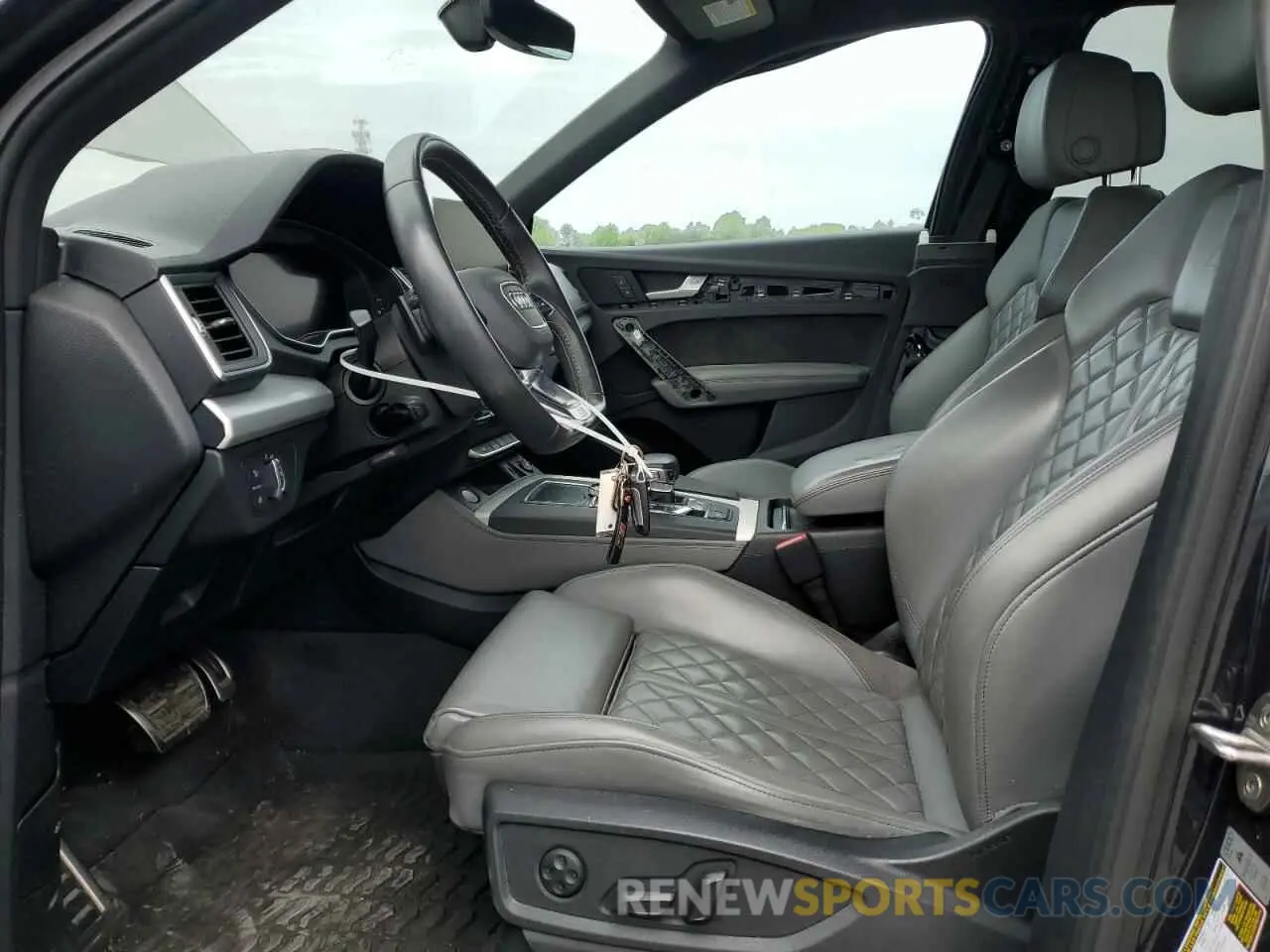 7 fotografías del automóvil dañado WA1B4BFYXL2002721 AUDI SQ5 2020