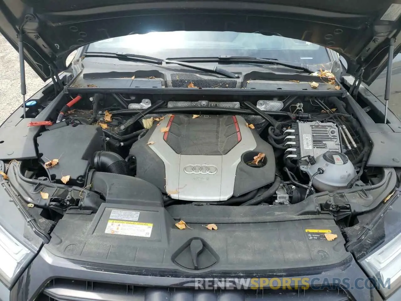 12 fotografías del automóvil dañado WA1C4AFY7L2105643 AUDI SQ5 2020