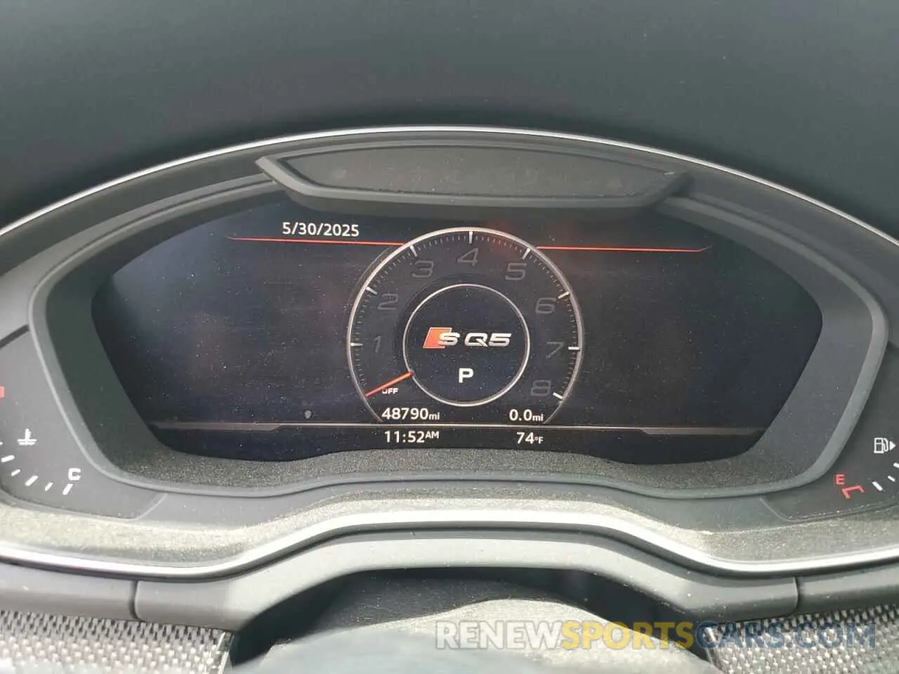 9 fotografías del automóvil dañado WA1C4AFY7L2105643 AUDI SQ5 2020