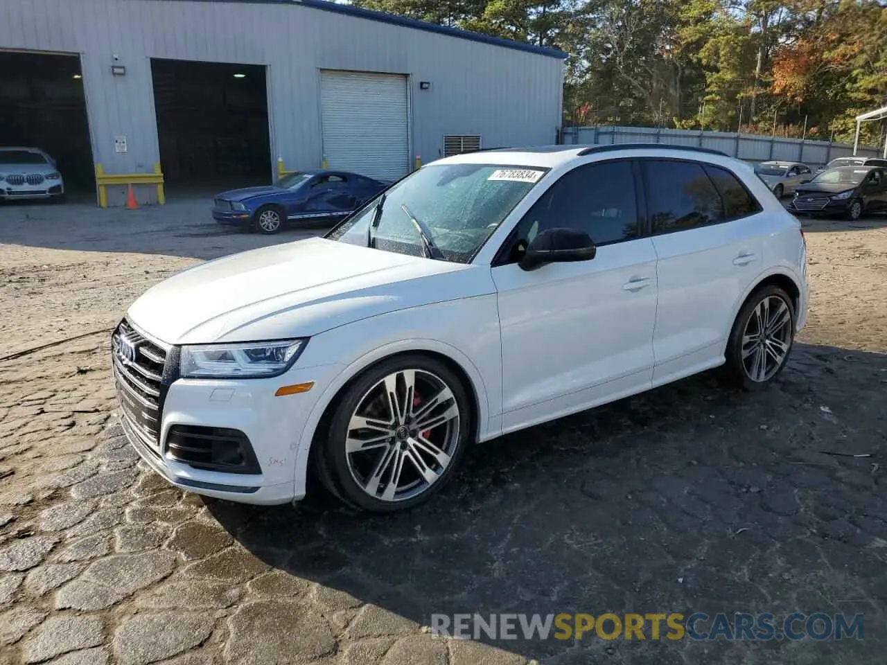 1 fotografías del automóvil dañado WA1C4AFY8L2120037 AUDI SQ5 2020