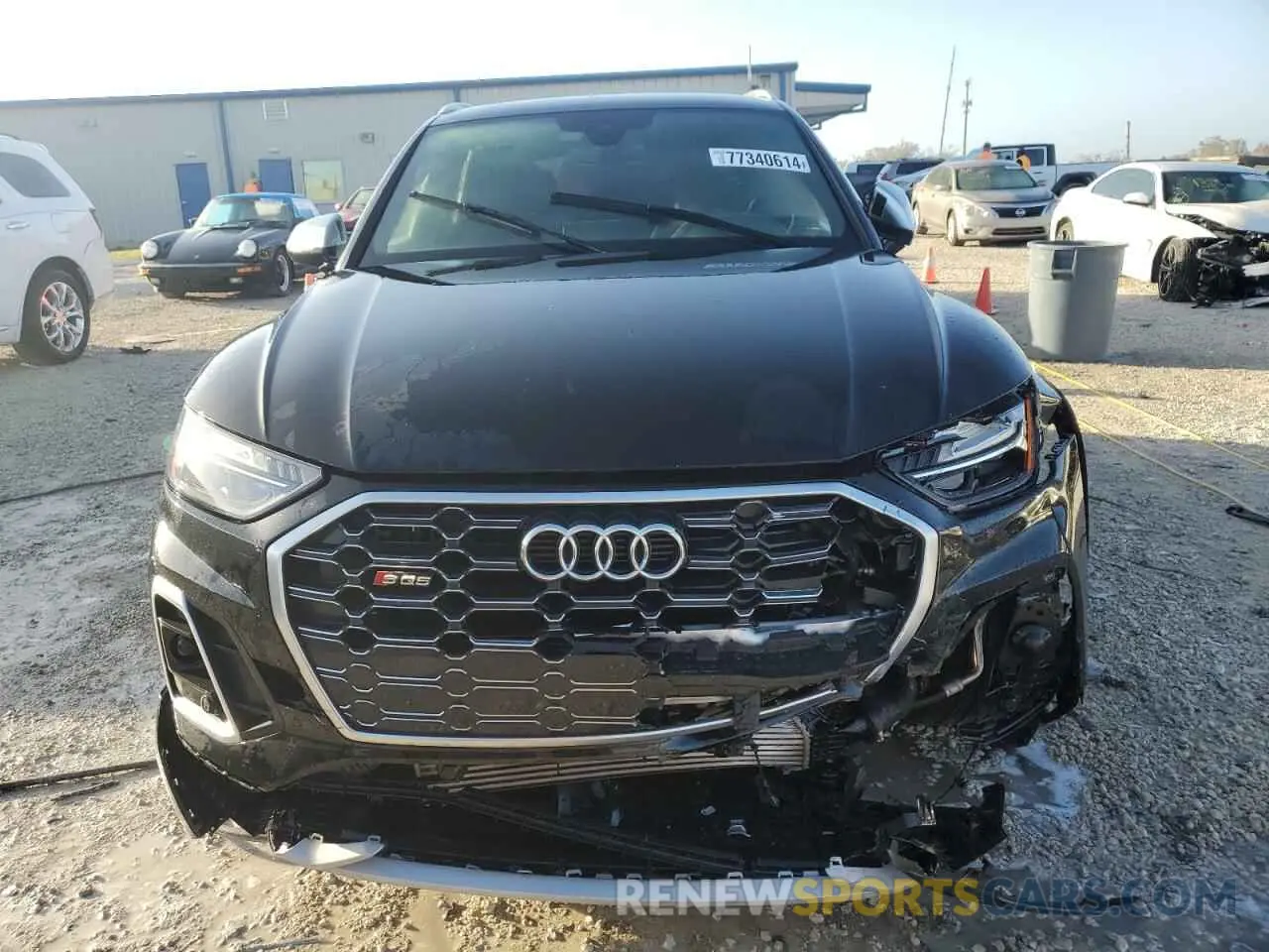 5 fotografías del automóvil dañado WA1A4AFY5M2068939 AUDI SQ5 2021