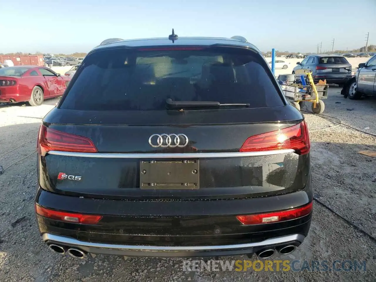 6 fotografías del automóvil dañado WA1A4AFY5M2068939 AUDI SQ5 2021