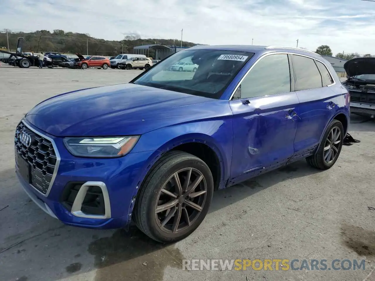 1 fotografías del automóvil dañado WA1A4AFYXM2050467 AUDI SQ5 2021