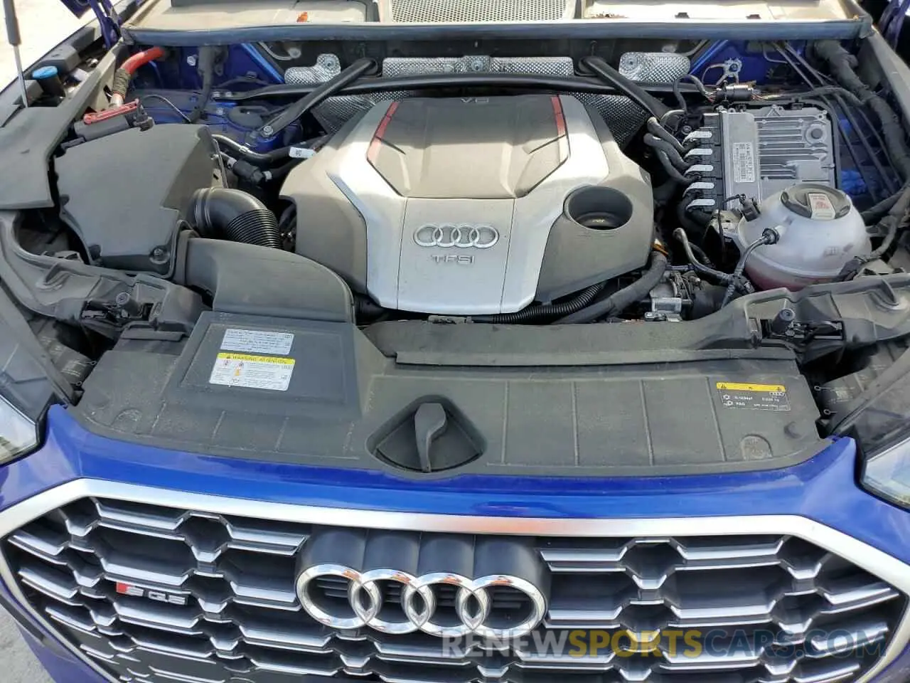 12 fotografías del automóvil dañado WA1A4AFYXM2050467 AUDI SQ5 2021