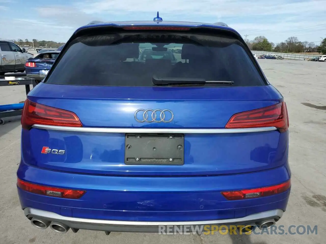 6 fotografías del automóvil dañado WA1A4AFYXM2050467 AUDI SQ5 2021