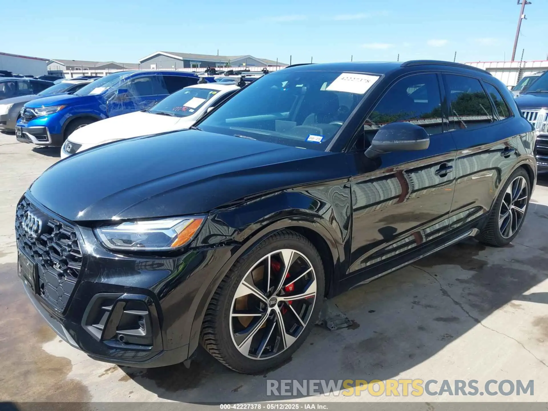 17 fotografías del automóvil dañado WA1B4AFY1M2001646 AUDI SQ5 2021