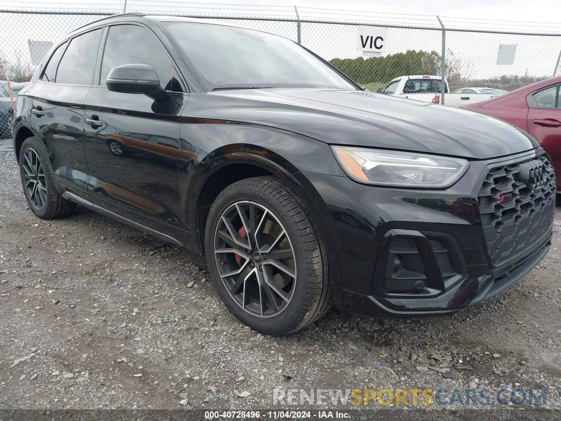 1 fotografías del automóvil dañado WA1B4AFY2M2096640 AUDI SQ5 2021