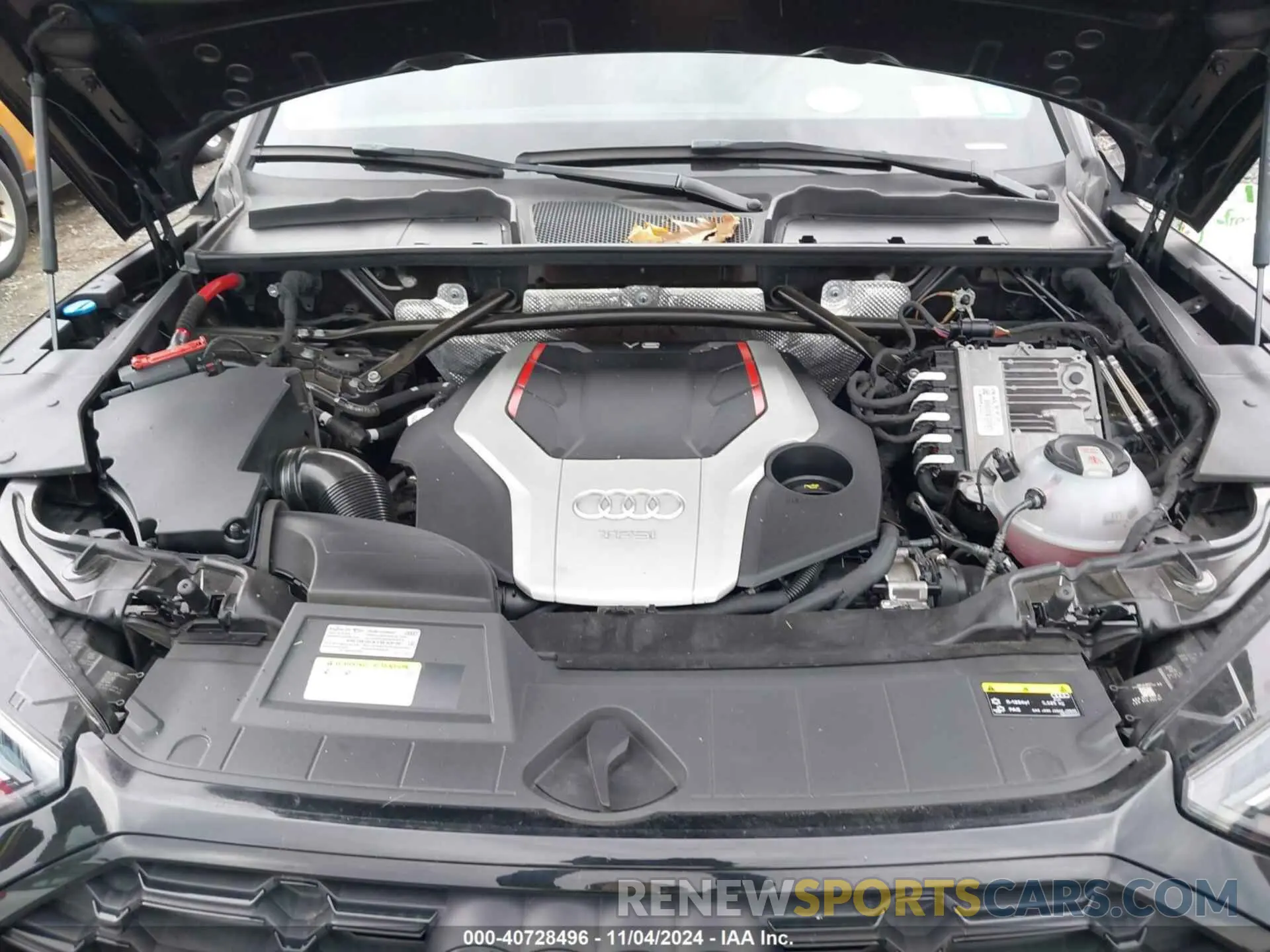 10 fotografías del automóvil dañado WA1B4AFY2M2096640 AUDI SQ5 2021