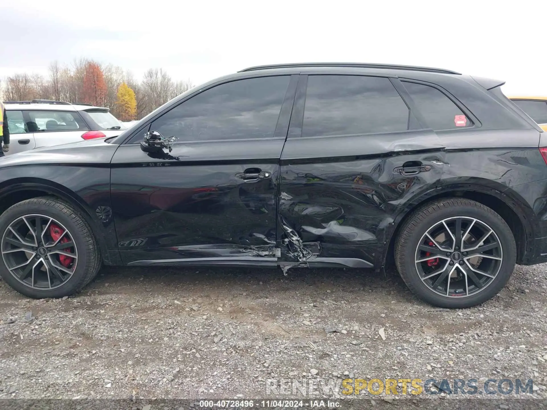 12 fotografías del automóvil dañado WA1B4AFY2M2096640 AUDI SQ5 2021