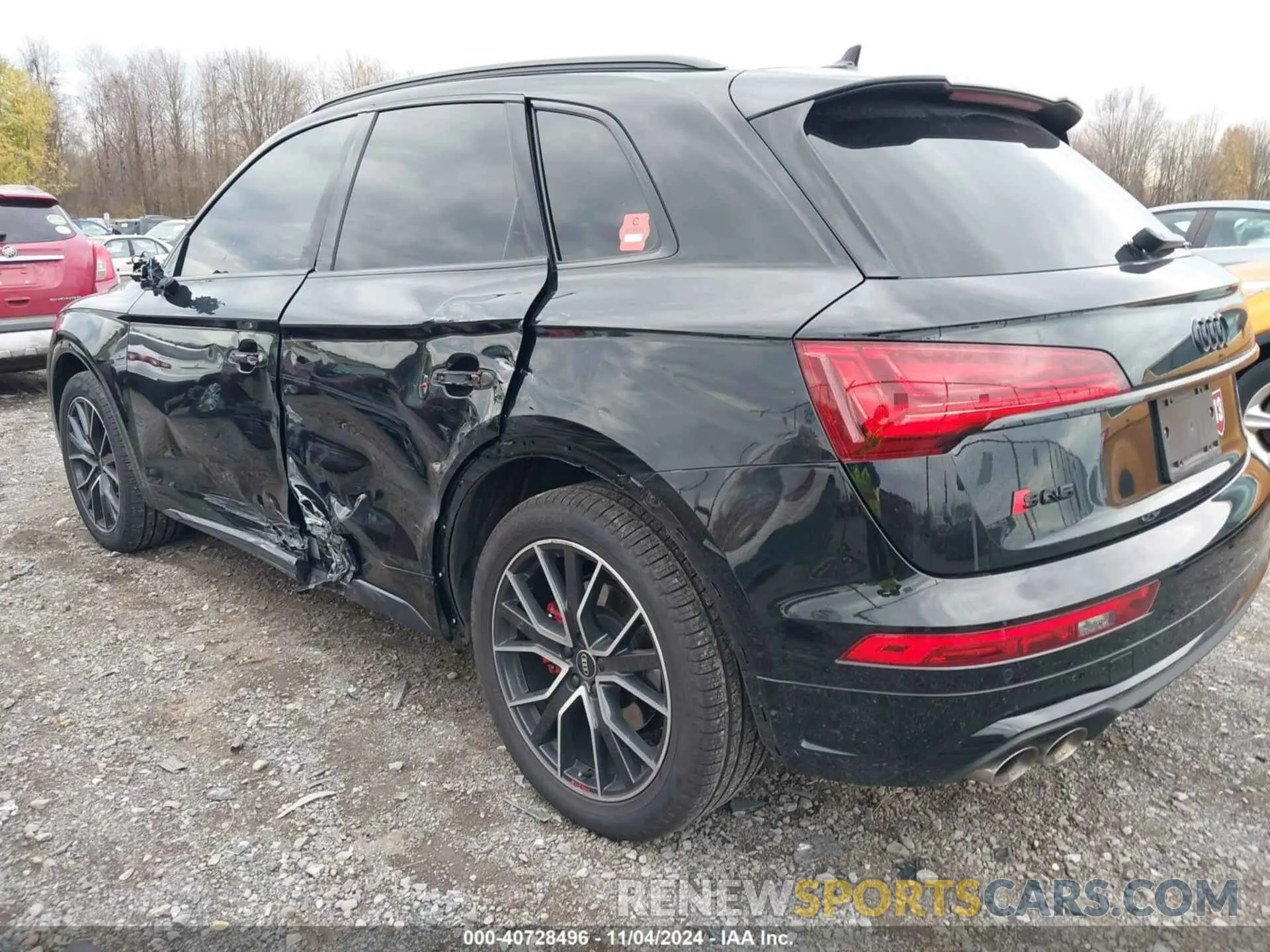 3 fotografías del automóvil dañado WA1B4AFY2M2096640 AUDI SQ5 2021