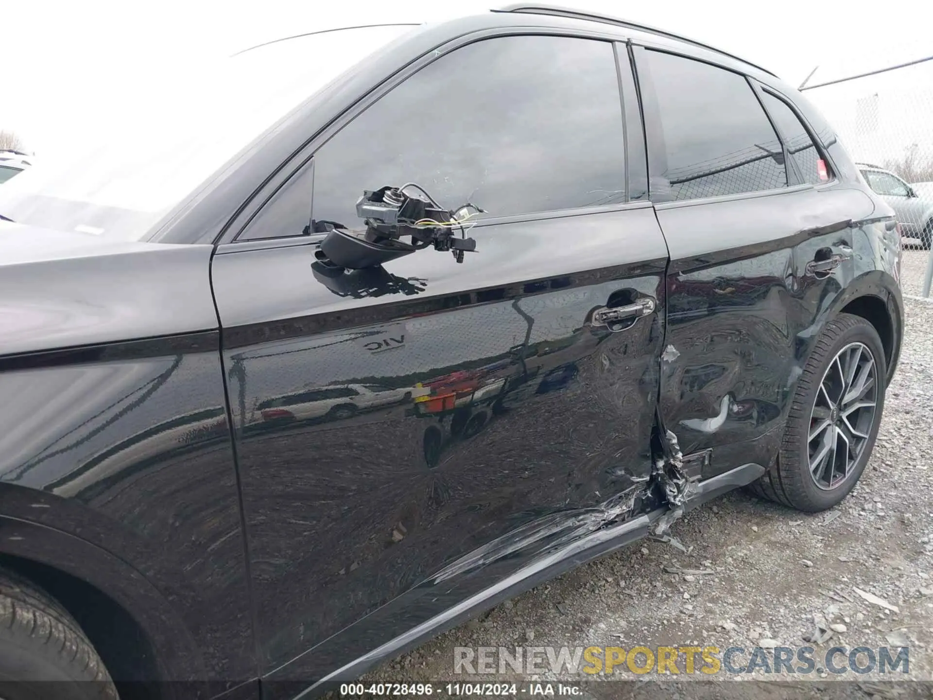6 fotografías del automóvil dañado WA1B4AFY2M2096640 AUDI SQ5 2021