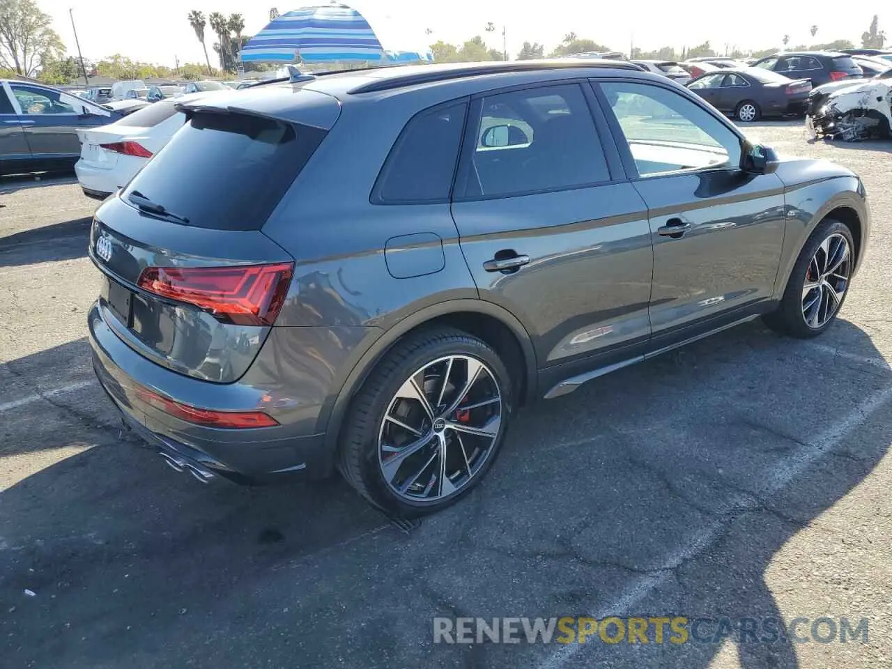 3 fotografías del automóvil dañado WA1B4AFY5M2027098 AUDI SQ5 2021