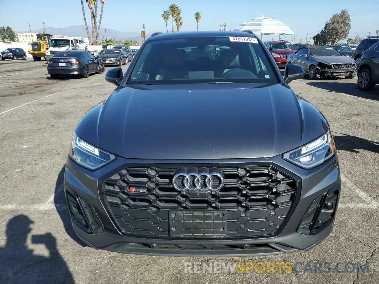 5 fotografías del automóvil dañado WA1B4AFY5M2027098 AUDI SQ5 2021