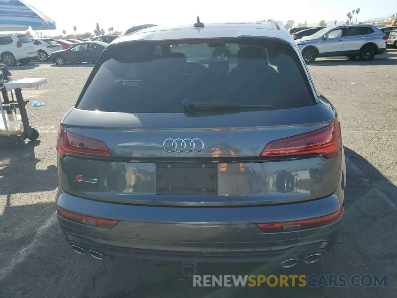 6 fotografías del automóvil dañado WA1B4AFY5M2027098 AUDI SQ5 2021