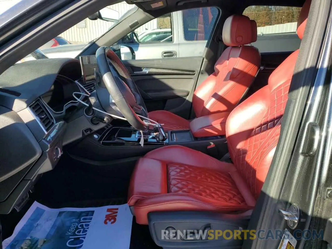 7 fotografías del automóvil dañado WA1B4AFY8M2053906 AUDI SQ5 2021