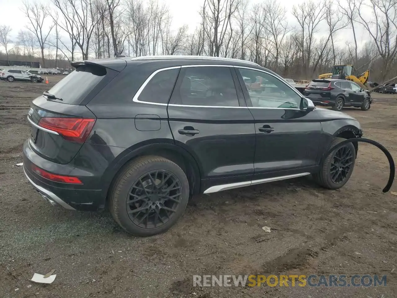 3 fotografías del automóvil dañado WA1B4AFY9M2022325 AUDI SQ5 2021