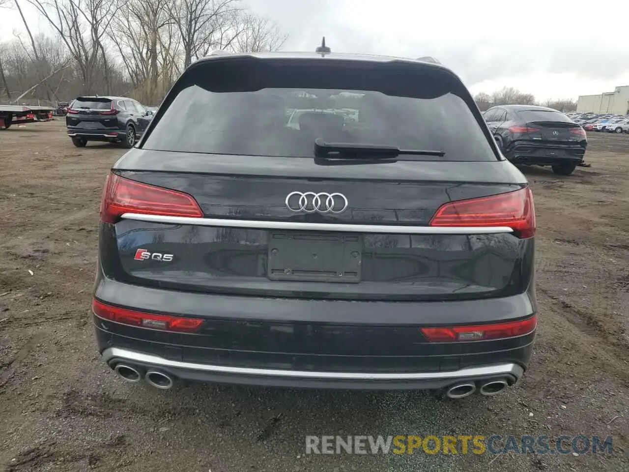 6 fotografías del automóvil dañado WA1B4AFY9M2022325 AUDI SQ5 2021