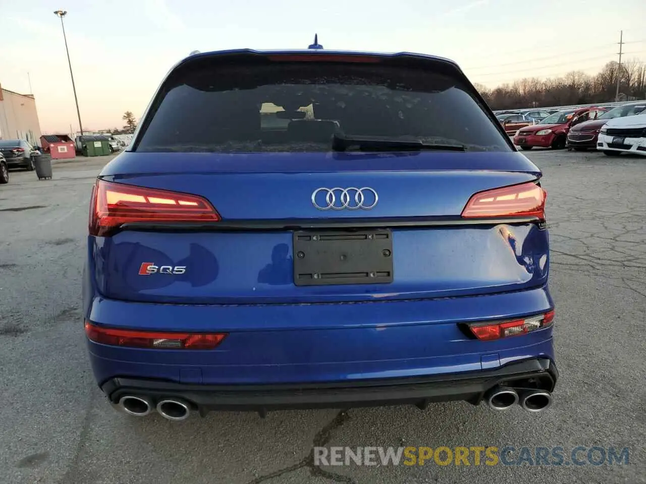 6 fotografías del automóvil dañado WA1B4BFY4M2096922 AUDI SQ5 2021
