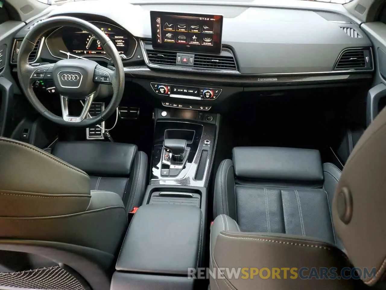 8 fotografías del automóvil dañado WA1B4BFY4M2096922 AUDI SQ5 2021