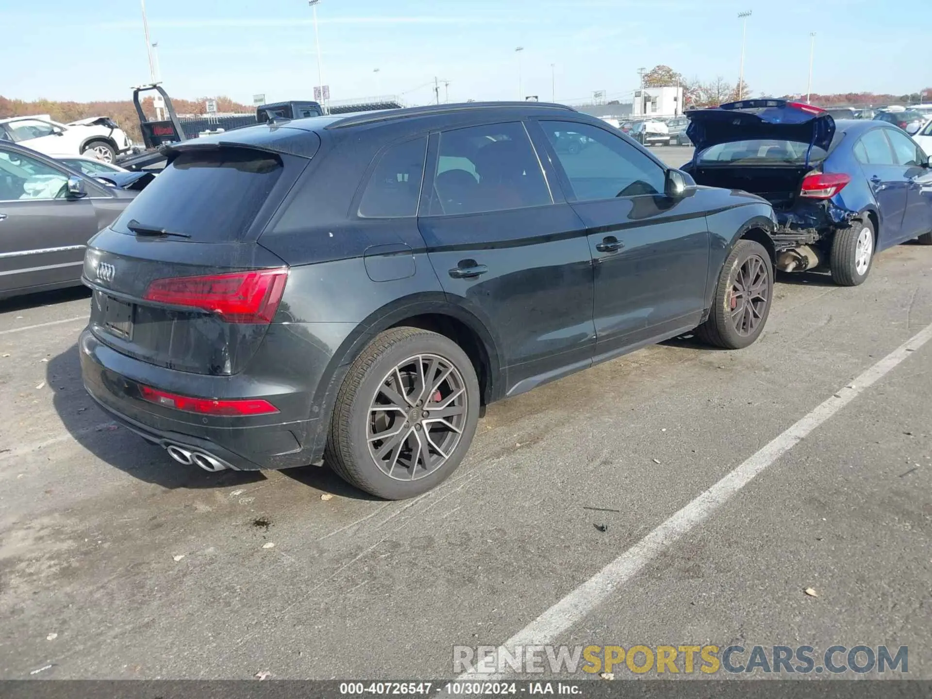 4 fotografías del automóvil dañado WA1C4AFY9M2024659 AUDI SQ5 2021