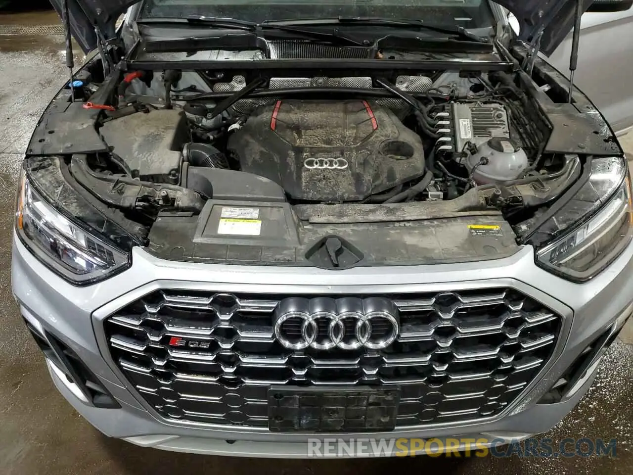 13 fotografías del automóvil dañado WA1A4AFY0N2101315 AUDI SQ5 2022