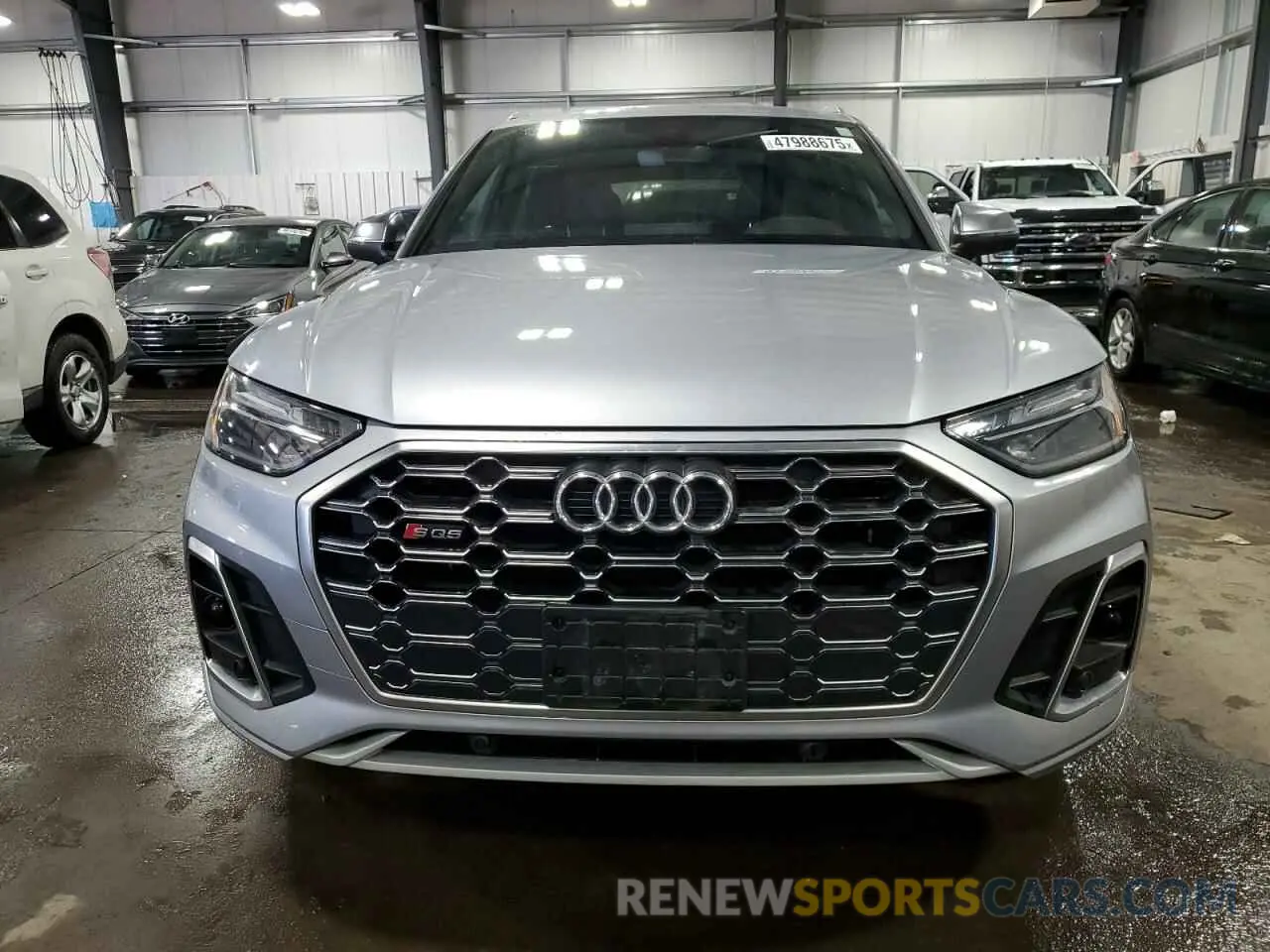 5 fotografías del automóvil dañado WA1A4AFY0N2101315 AUDI SQ5 2022