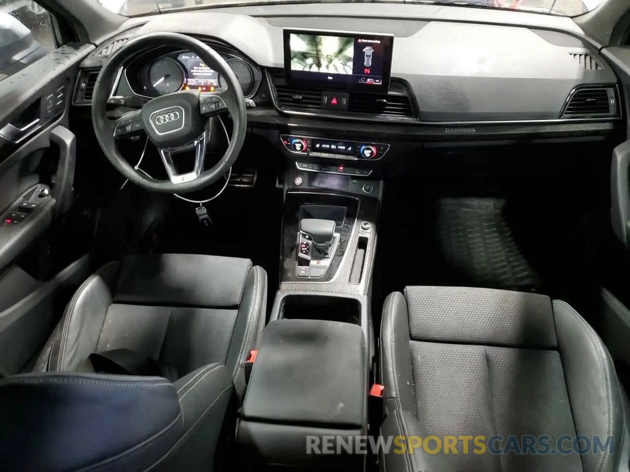 8 fotografías del automóvil dañado WA1A4AFY0N2101315 AUDI SQ5 2022