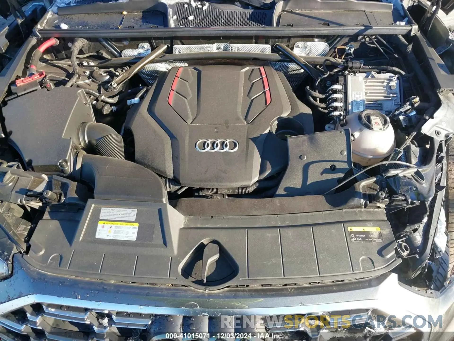 10 fotografías del automóvil dañado WA1B4AFY5N2105199 AUDI SQ5 2022