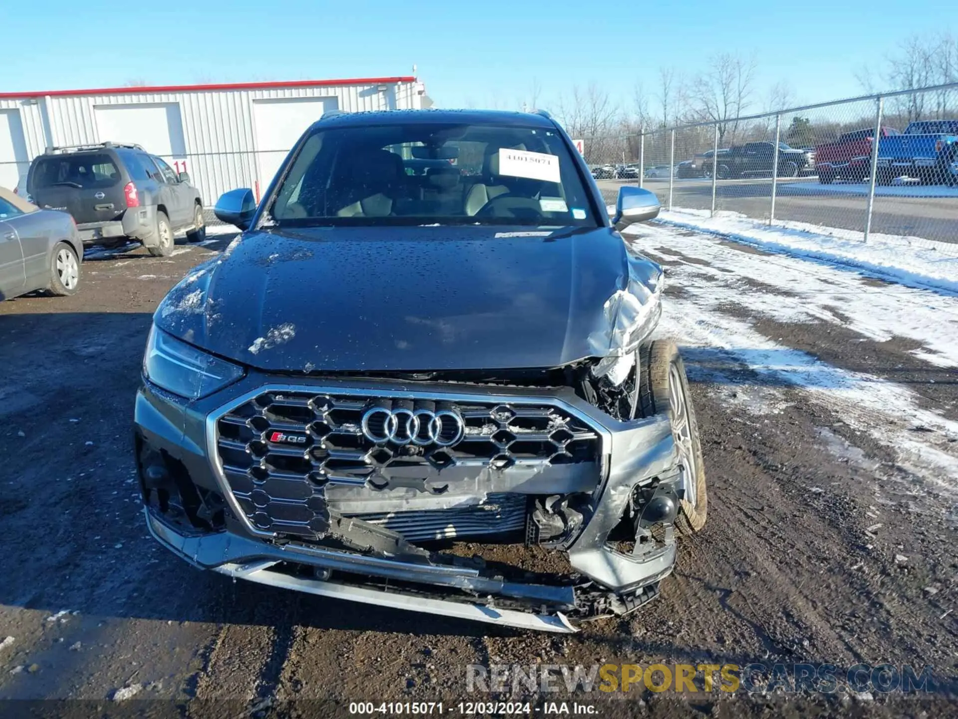 12 fotografías del automóvil dañado WA1B4AFY5N2105199 AUDI SQ5 2022