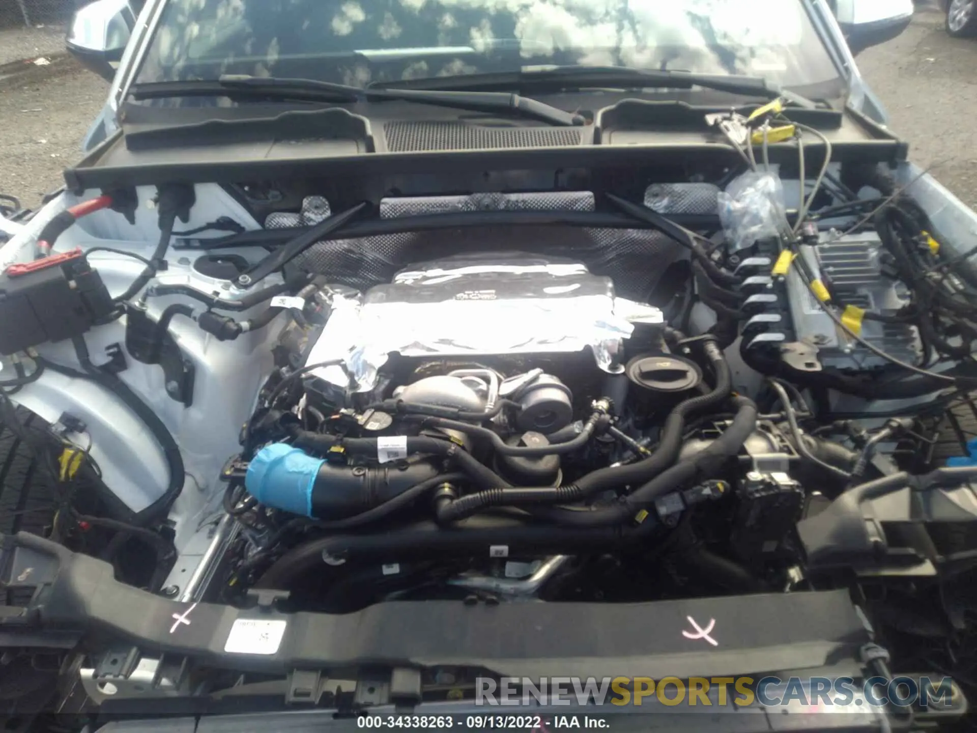 10 fotografías del automóvil dañado WA1B4AFY5N2118521 AUDI SQ5 2022