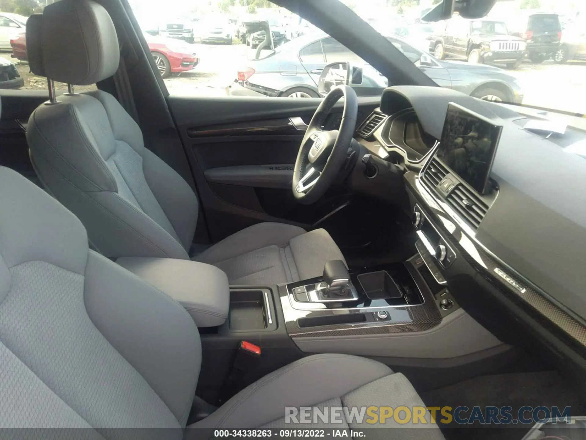 5 fotografías del automóvil dañado WA1B4AFY5N2118521 AUDI SQ5 2022
