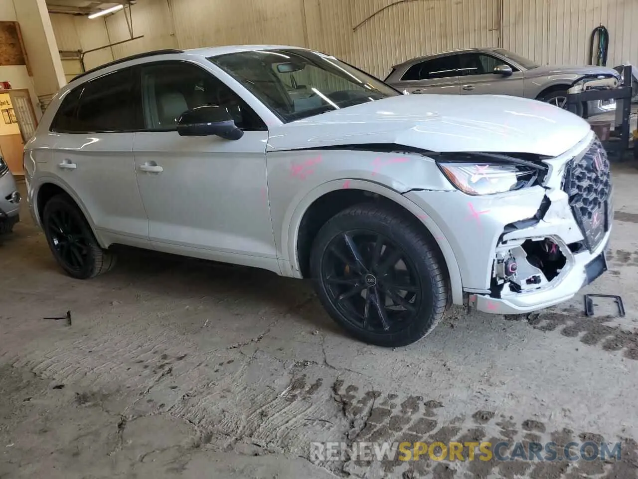 4 fotografías del automóvil dañado WA1B4AFY6N2125641 AUDI SQ5 2022