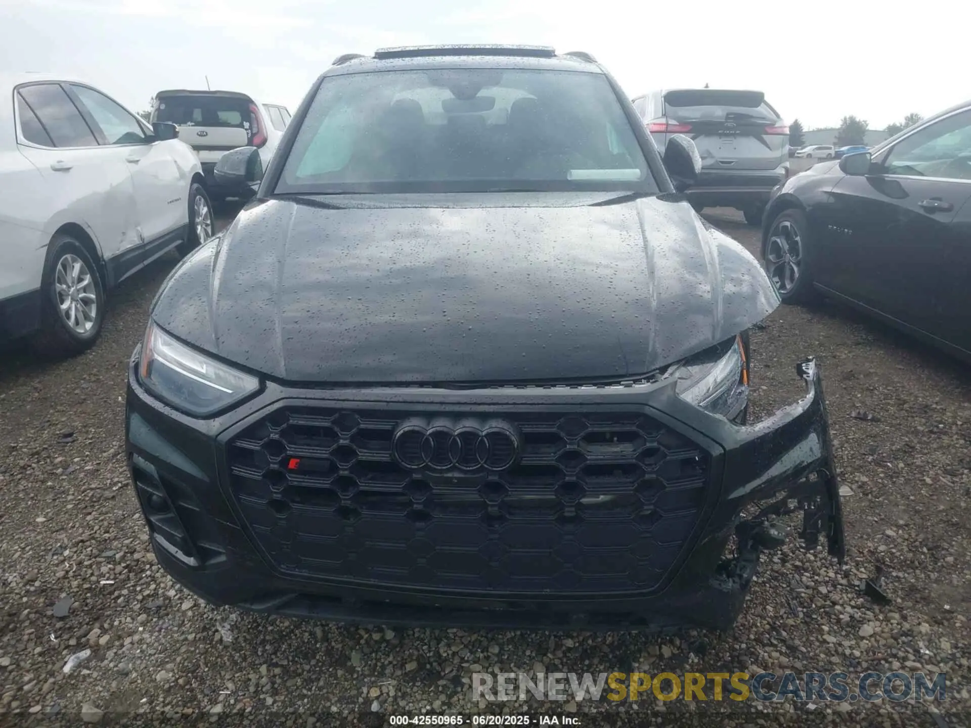 12 fotografías del automóvil dañado WA1B4AFY7N2030411 AUDI SQ5 2022