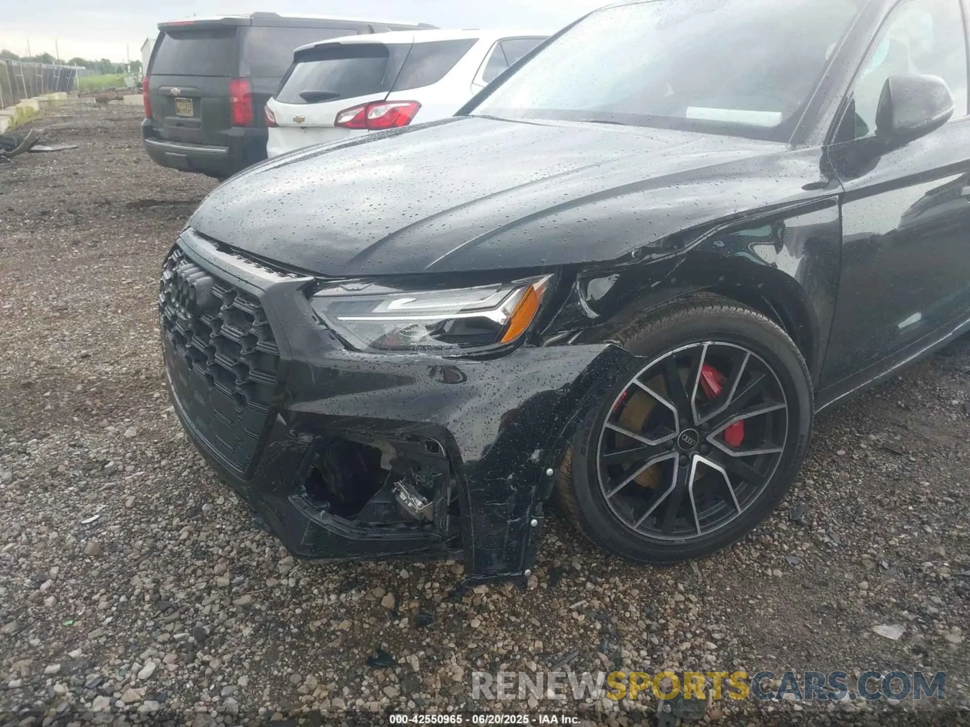6 fotografías del automóvil dañado WA1B4AFY7N2030411 AUDI SQ5 2022
