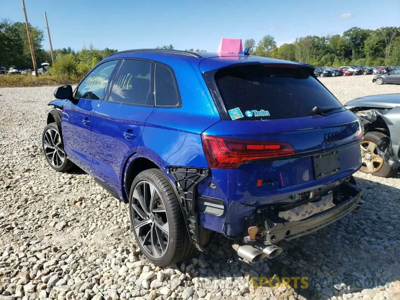 3 fotografías del automóvil dañado WA1C4AFY2N2035570 AUDI SQ5 2022
