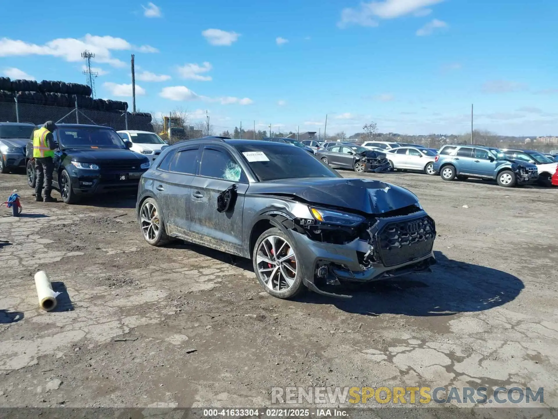 1 fotografías del automóvil dañado WA1C4AFY3N2033696 AUDI SQ5 2022