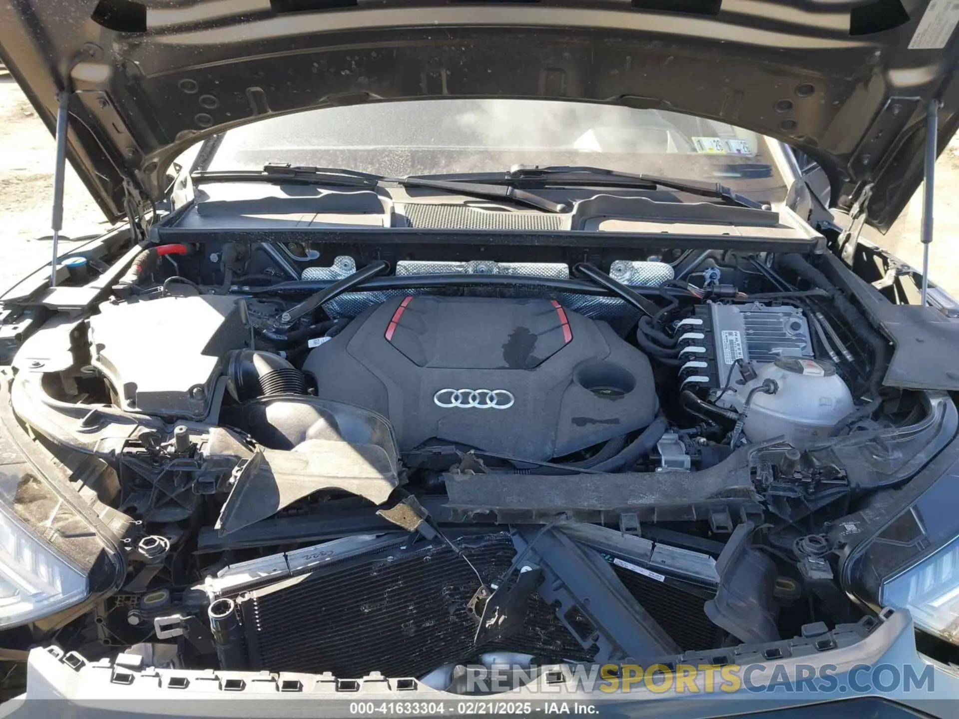 10 fotografías del automóvil dañado WA1C4AFY3N2033696 AUDI SQ5 2022
