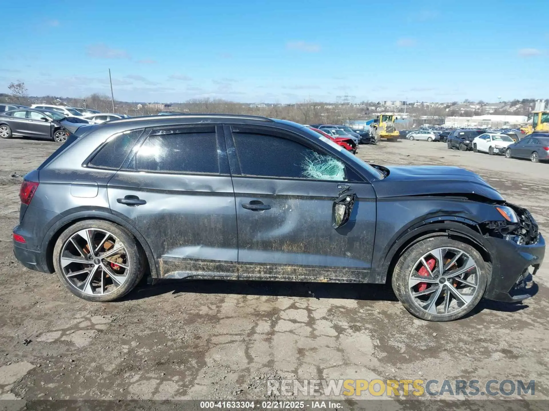 13 fotografías del automóvil dañado WA1C4AFY3N2033696 AUDI SQ5 2022