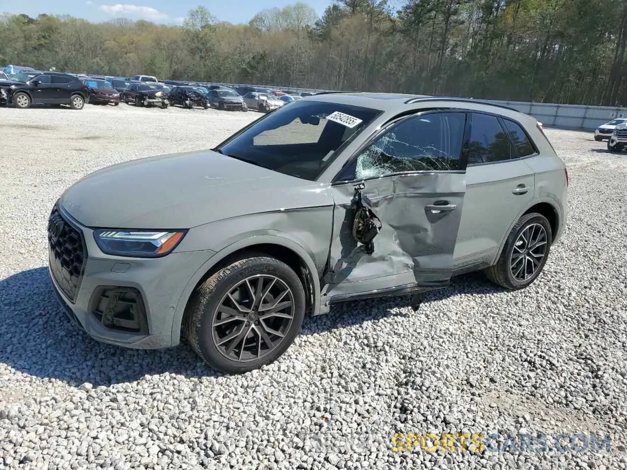1 fotografías del automóvil dañado WA1C4AFY5N2098713 AUDI SQ5 2022
