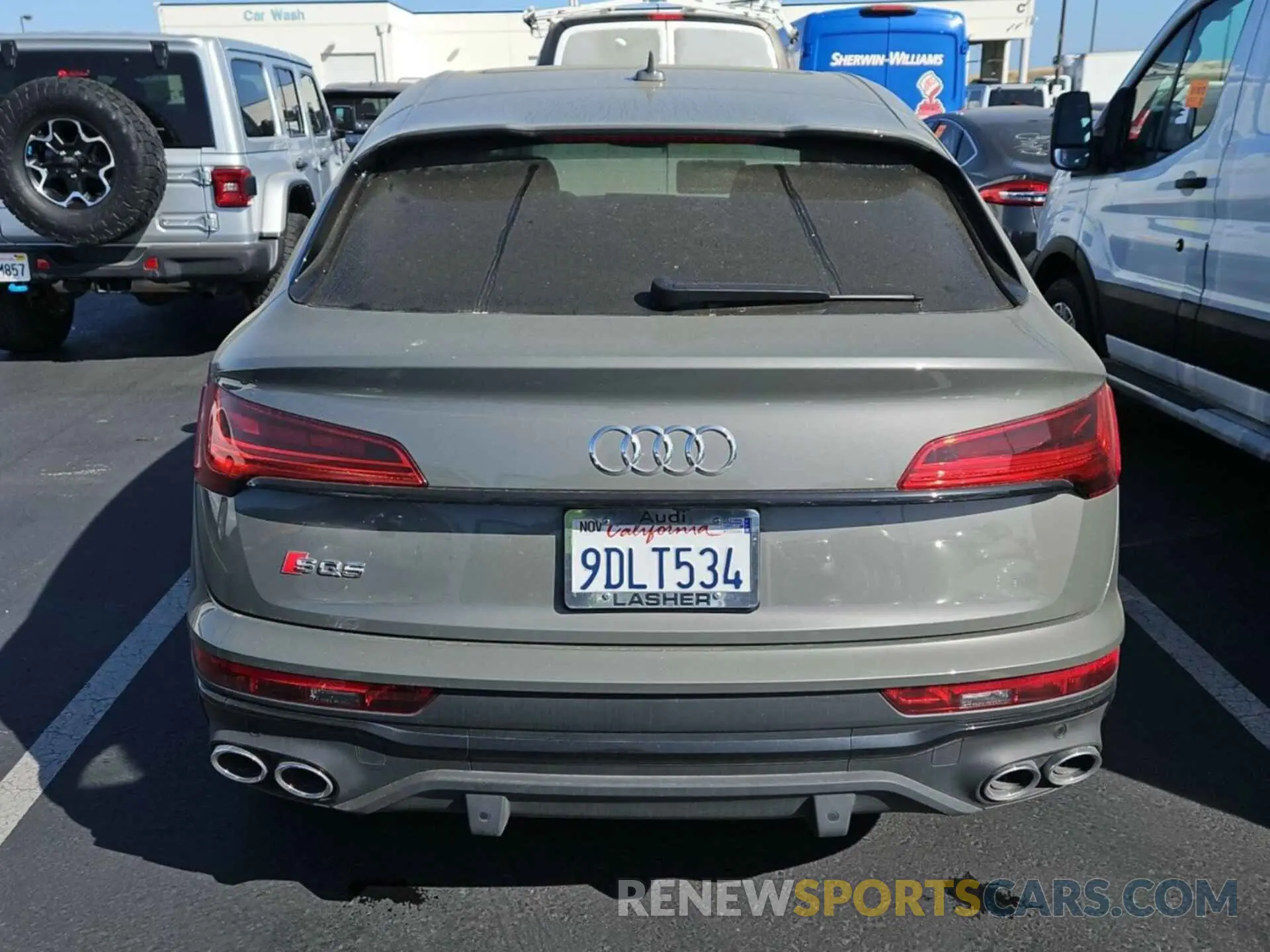 5 fotografías del automóvil dañado WA134BFY3P2033254 AUDI SQ5 2023