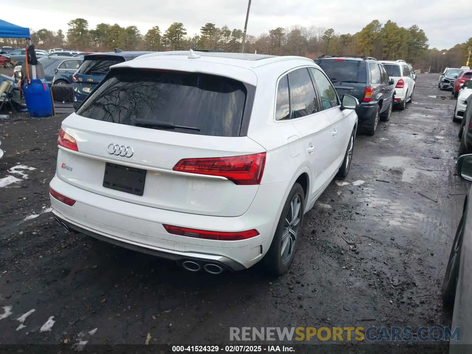 4 fotografías del automóvil dañado WA1B4AFY0P2020628 AUDI SQ5 2023