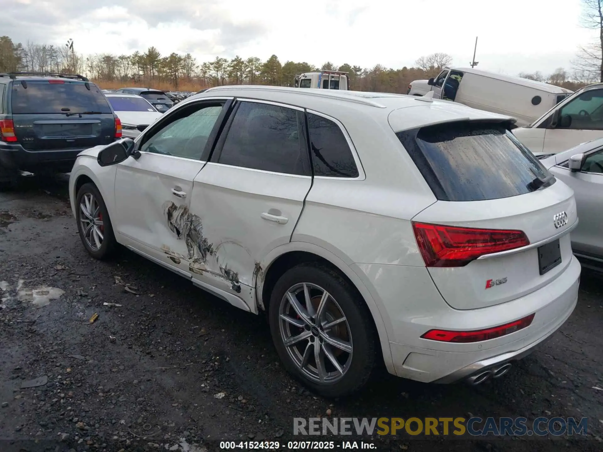6 fotografías del automóvil dañado WA1B4AFY0P2020628 AUDI SQ5 2023