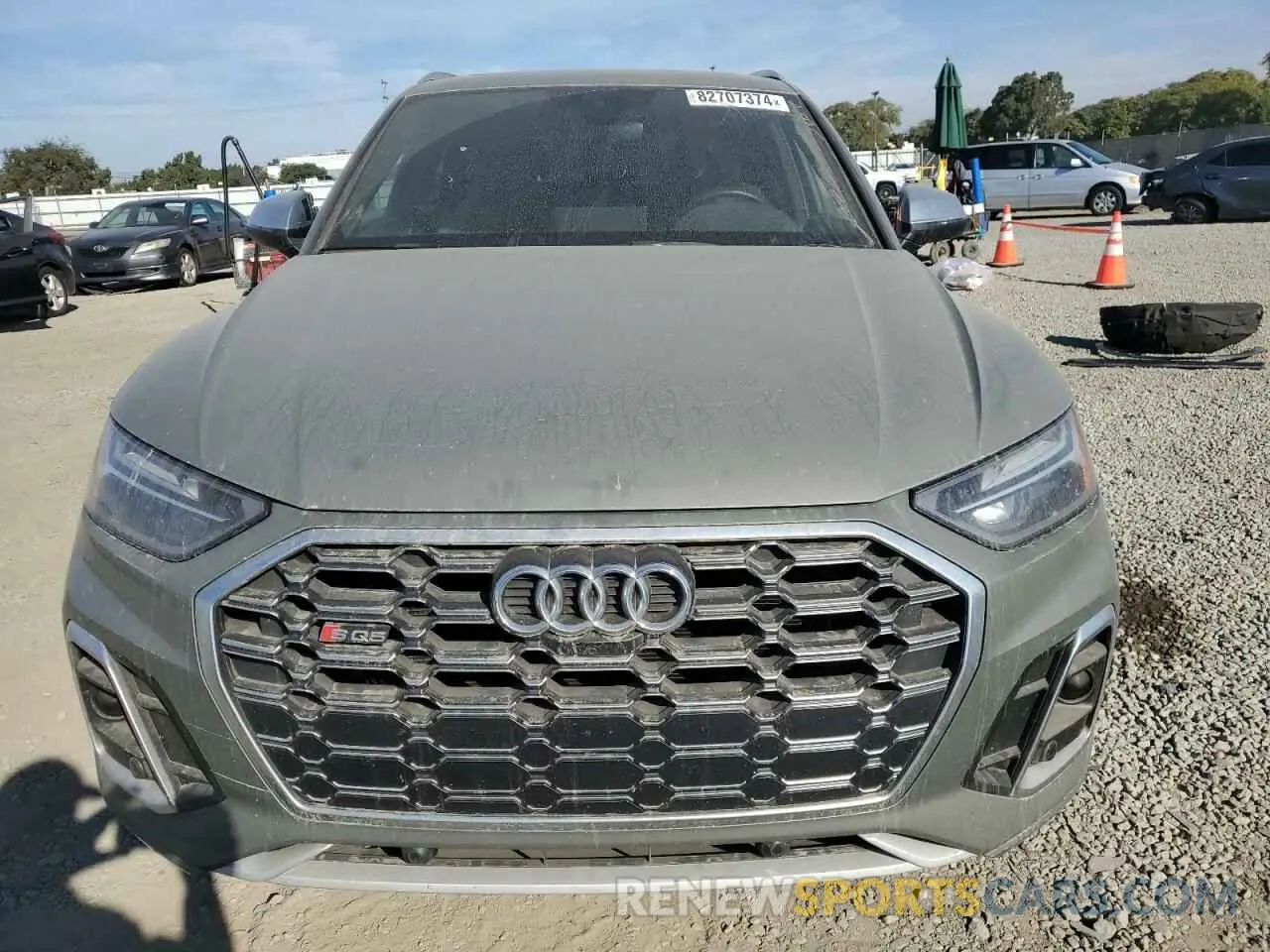 5 fotografías del automóvil dañado WA1B4AFY1P2026504 AUDI SQ5 2023