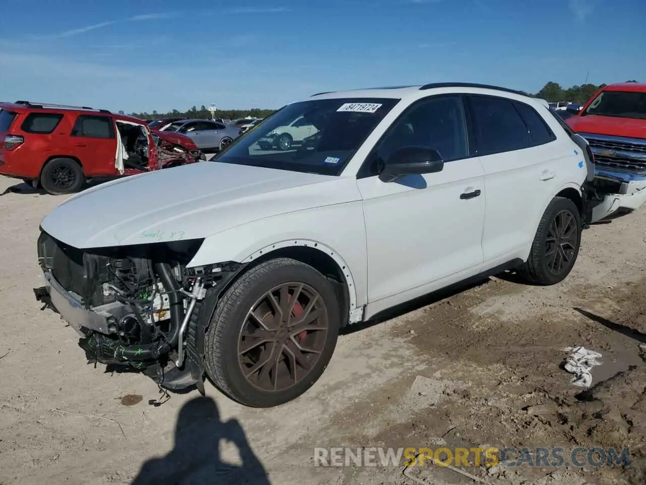 1 fotografías del automóvil dañado WA1B4AFY6P2032069 AUDI SQ5 2023