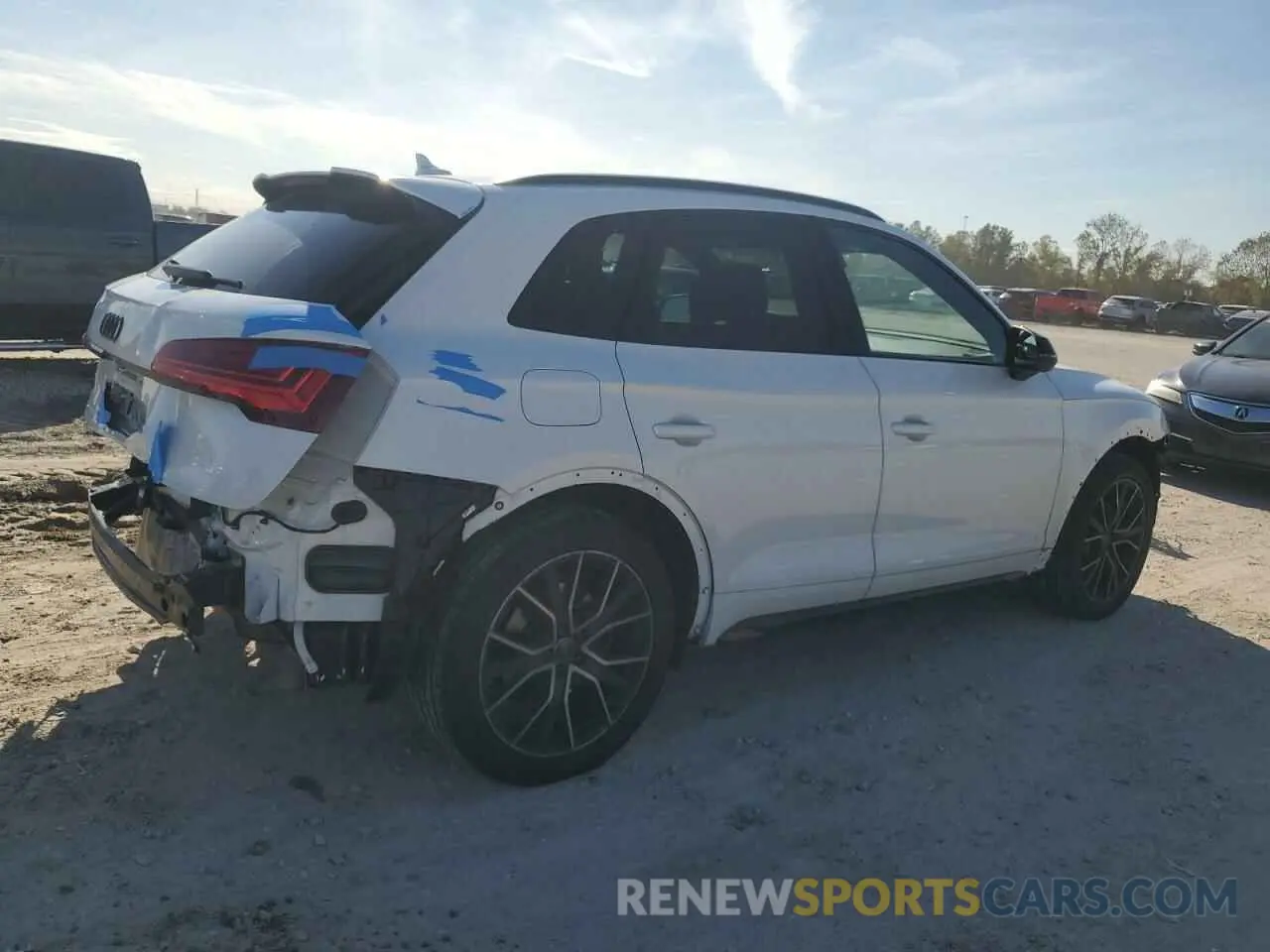 3 fotografías del automóvil dañado WA1B4AFY6P2032069 AUDI SQ5 2023