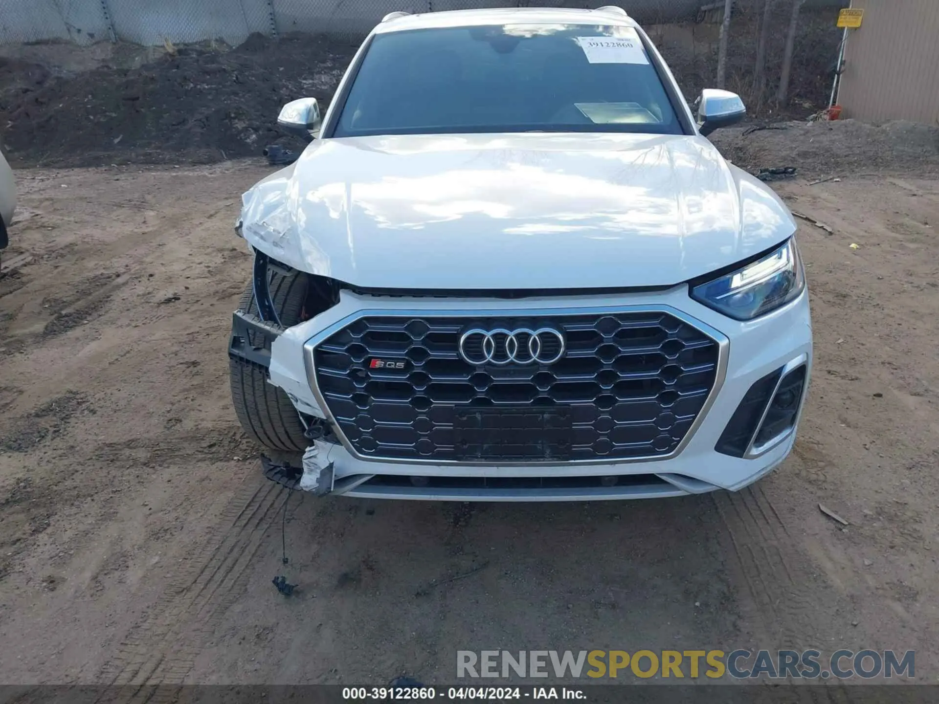 12 fotografías del automóvil dañado WA1B4AFY7P2003972 AUDI SQ5 2023