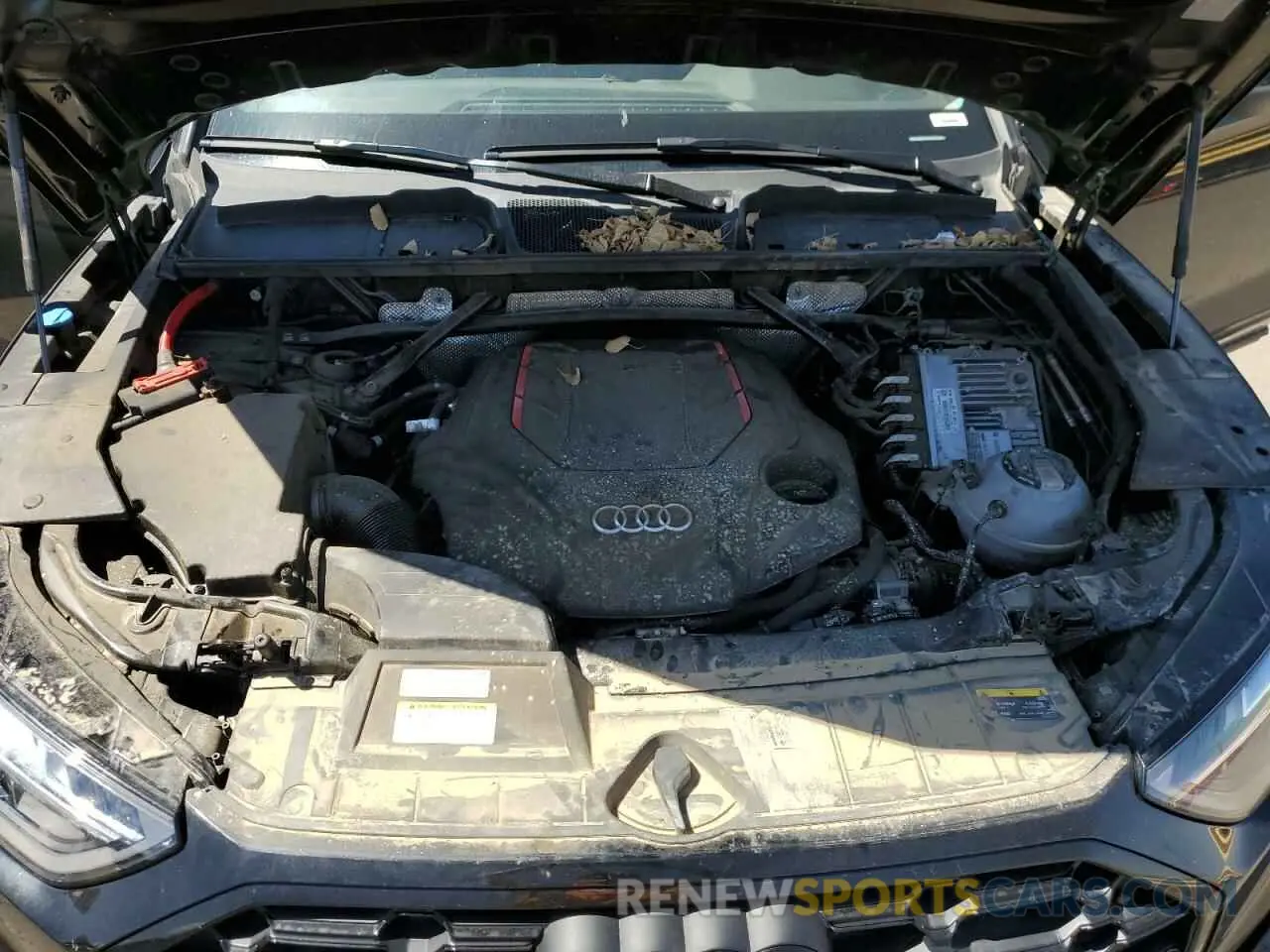 11 fotografías del automóvil dañado WA1B4AFY9P2079953 AUDI SQ5 2023